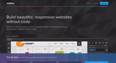 Webflow screenshot 1