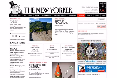 The New Yorker screenshot 1