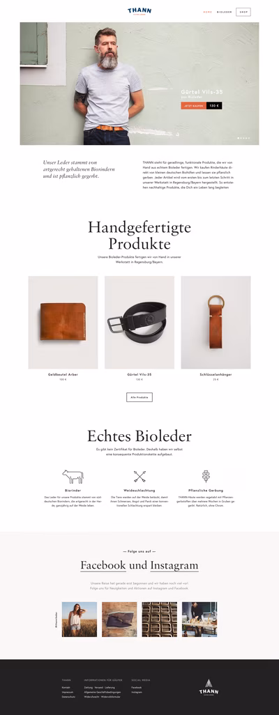 Thann Leder screenshot 1