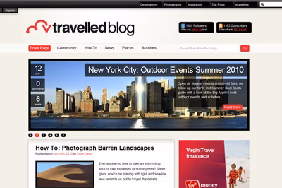 vtravelled Blog screenshot 1