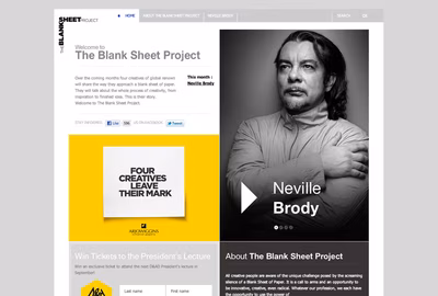 The blank sheet Project screenshot 1