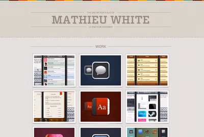 Mathieu White screenshot 1